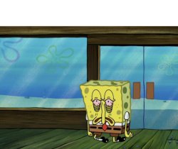 Spongebob Dragging Ass Meme Template