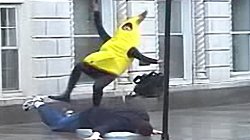 Man slips on banana Meme Template