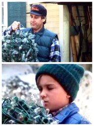 Christmas Vacation Got A Knot Here Meme Template