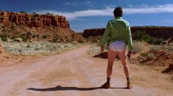 Walter White in underwear with gun Meme Template