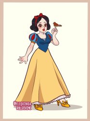 Snow White in Super Mario Bros. Style Meme Template