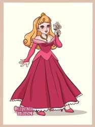 Aurora in Super Mario Bros. Style Meme Template