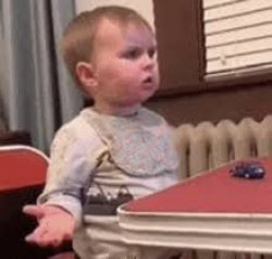 Upset baby Meme Template