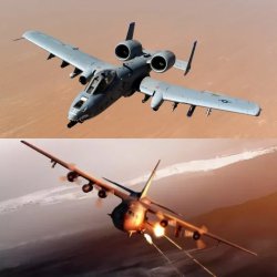 warthog ac130 spreading freedom Meme Template