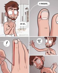 I hate hangnails Meme Template