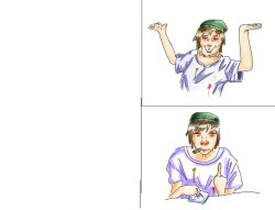 Weed guy Meme Template