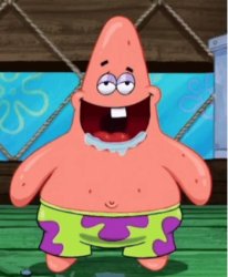 dumb patrick Meme Template