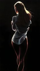 Backlit women Meme Template