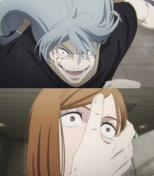 Mahito Killing Nobara Meme Template
