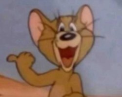 Jerry laugh Meme Template