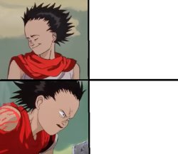 Tetsuo Reaction Meme Template