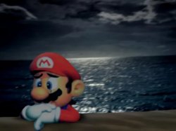 Sad Mario Meme Template