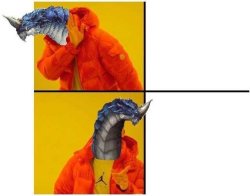 D&D drake hotline bling Meme Template