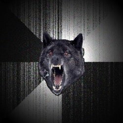 Advice Animals - Insanity Wolf Meme Template