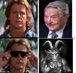 Soros is Satan Meme Template