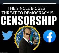 FBI Censorship Meme Template