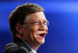 Bill Gates Pog Meme Template