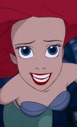 Ariel Close Up Meme Template