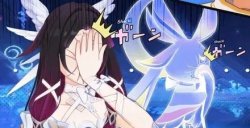 Columbina and her little buddy facepalm Meme Template