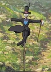 Howl scarecrow Meme Template