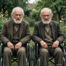 Angry old elderly white men wheelchairs Meme Template