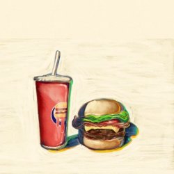 Burger Shot Artwork Meme Template