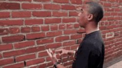 Talking to the wall Meme Template