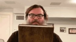 Jack Black Glowing Glowing Meme Template