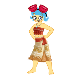 Frida Suarez as Moana Waialiki Meme Template