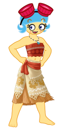 Frida Suarez as Moana Waialiki Meme Template