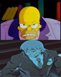 Homer facing who ? Meme Template