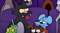 Disappointed Itchy & Scratchy Meme Template
