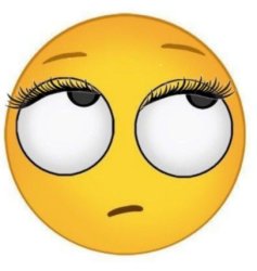 eye roll emoji Meme Template