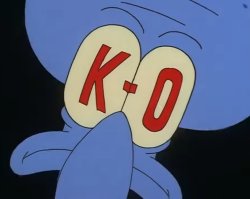Squidward passing away Meme Template