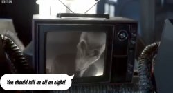 Doctor Who Silence Day of the Moon Meme Template