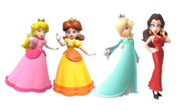 Mario girls Meme Template