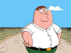 Normal Peter Standing Meme Template