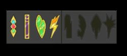 Pokemon badges Meme Template