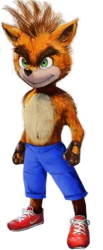 Realistic Crash Bandicoot Meme Template