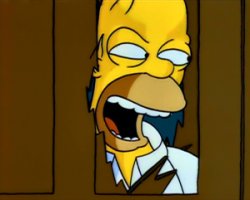 The Shining Homer Meme Template