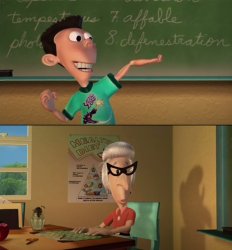 Megamind School show and tell Meme Template