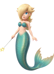 Mermaid Rosalina Meme Template