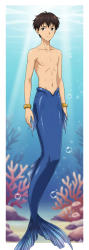 Merman Shinji Meme Template