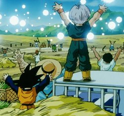 Spirit Bomb Meme Template
