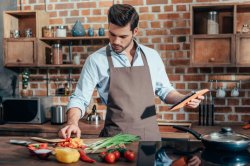 Guy cooking Meme Template
