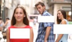 distracted boyfriend meme template blank Meme Template