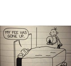 Rodrick Heffley Fee Up Meme Template