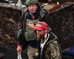 capitol riot attack militia zip ties Meme Template