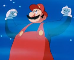 Beeg Mario Meme Template