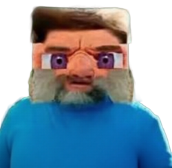 Accurate Live Action Steve Meme Template